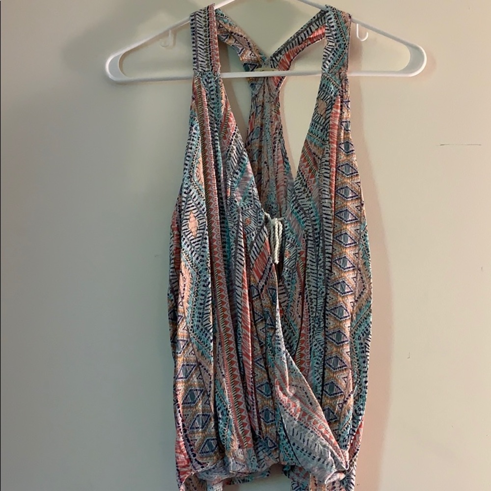 🌸Cute Hollister multi colored tank